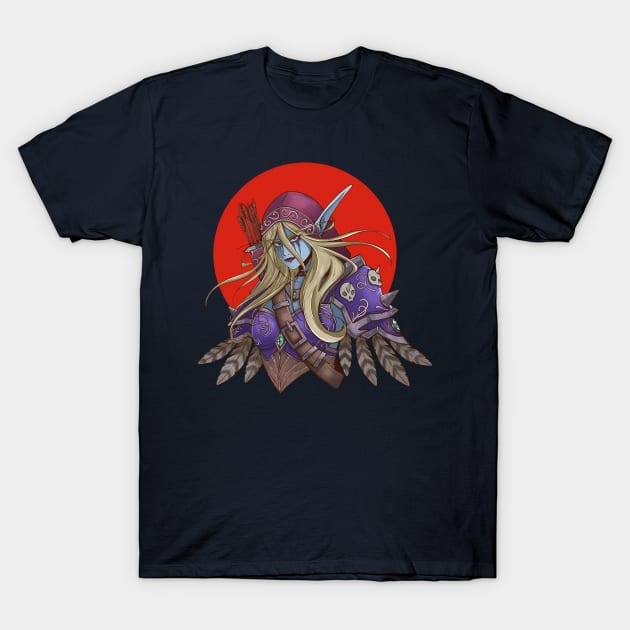 Sylvanas Windrunner T-Shirt by Chofy87